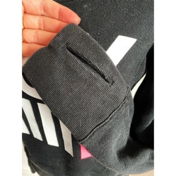 Victoria’s Secret VSX • Black Pink Open Back Top - Picture 5 of 5